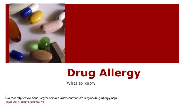 10 diseases caused by drug allergy