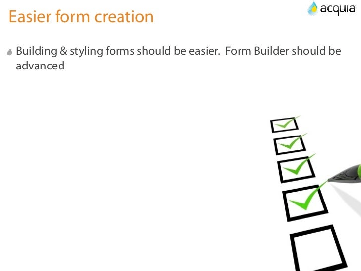 form semantic builder