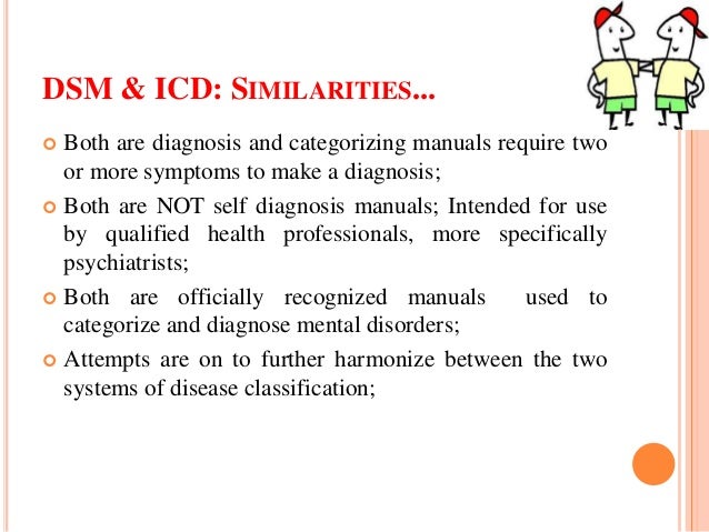 the similarities and differences between dsm 5 icd 10 and the ccmd Neurodevelopmental disorders (asd and adhd): dsm-5, icd-10 next, we will cover the similarities and differences between asd and adhd classification in the dsm. the similarities and differences between dsm 5 icd 10 and the ccmd Neurodevelopmental disorders (asd and adhd): dsm-5, icd-10 next, we will cover the similarities and differences between asd and adhd classification in the dsm.