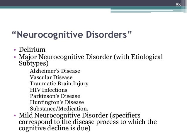 amnestic disorder
