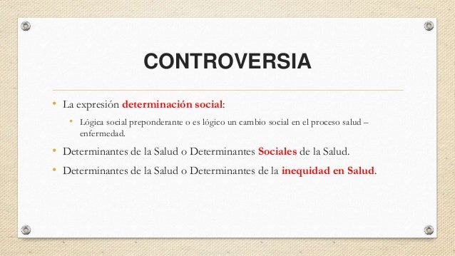 DSS SEGUN LA OMS DSS SEGUN LA OMS