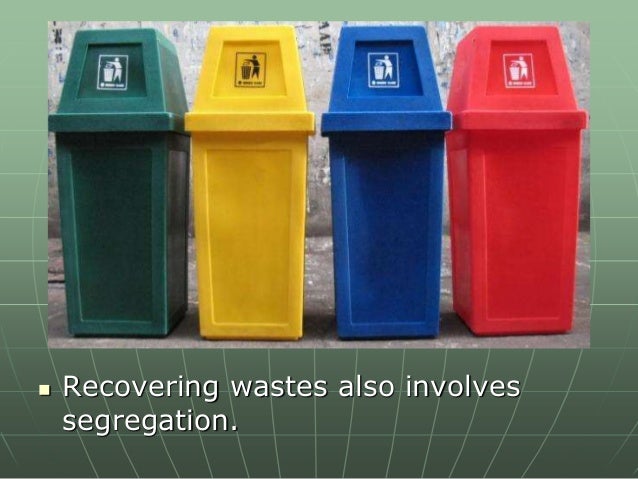 Waste Management Using The 5Rs Techniques