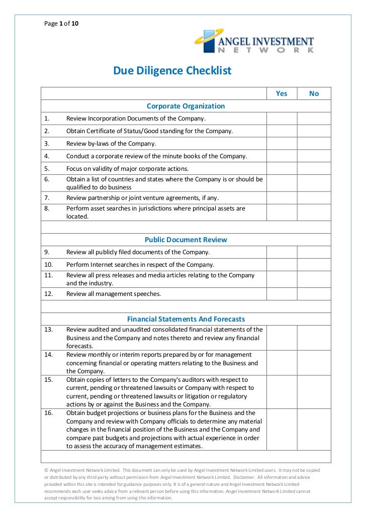 it due diligence report template due diligence checklist template pictures it due diligence report template due diligence checklist template pictures