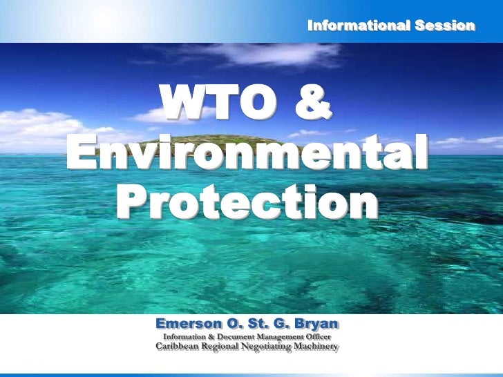 wto enivronmental failures However, the negotiations have so far failed to yield any tangible result this paper examines the adequacy of the environmental exceptions to wto rules. wto enivronmental failures However, the negotiations have so far failed to yield any tangible result this paper examines the adequacy of the environmental exceptions to wto rules.