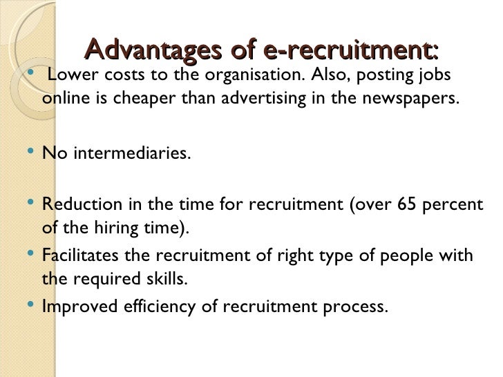 E Recruitments