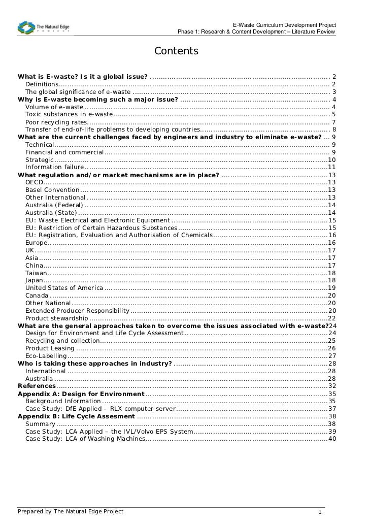 Literature Reviews - The Writing Center