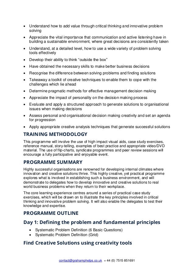 essays on problem solving techniques essays on problem solving techniques