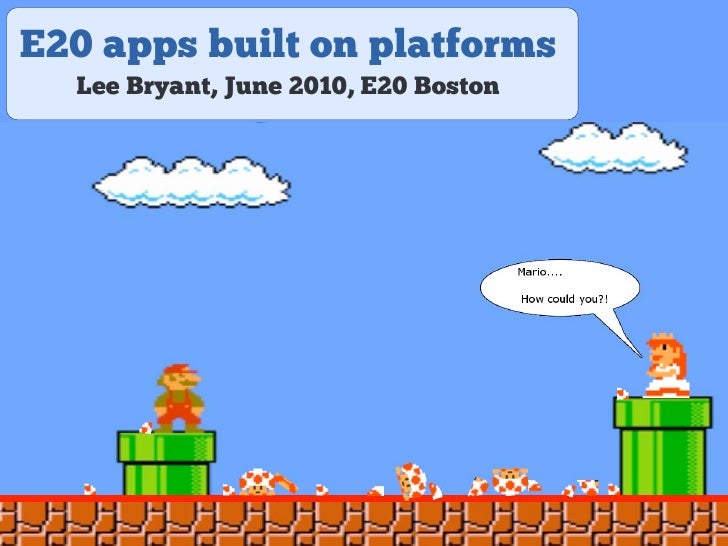 Separating enterprise social apps from platforms