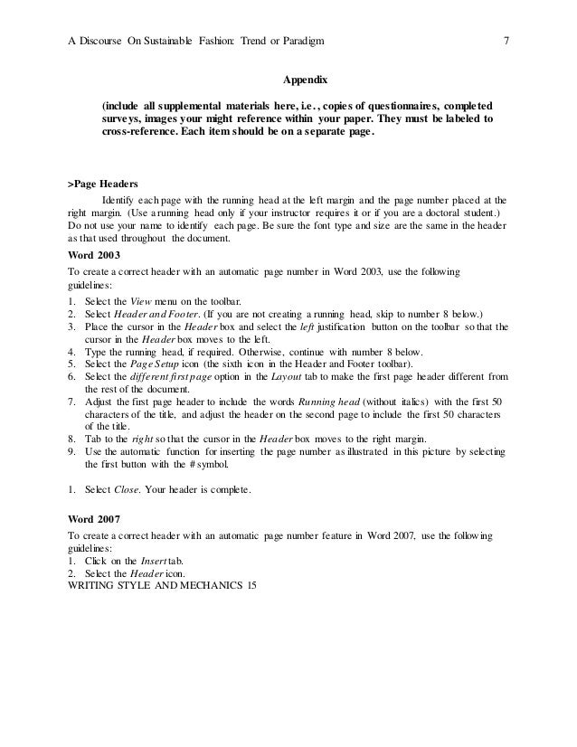 Custom stylesheet thesis