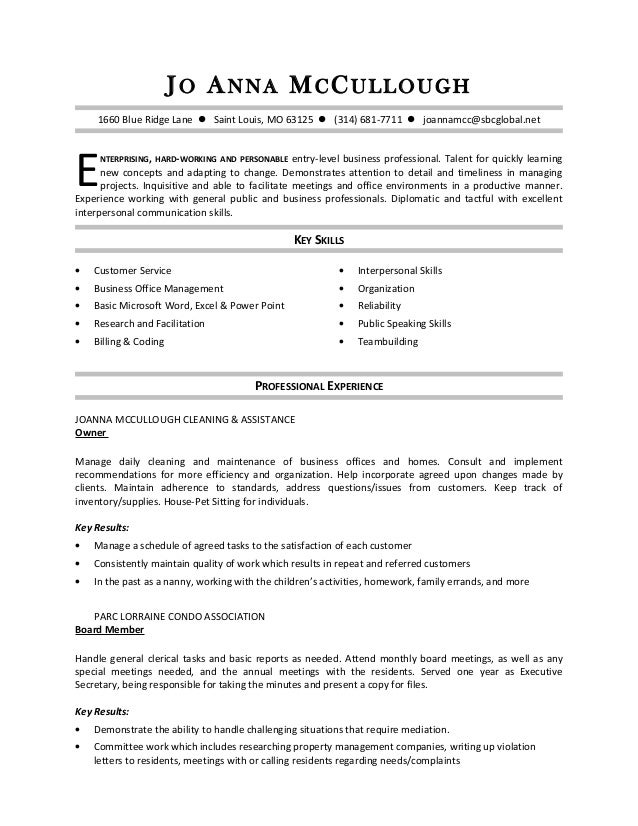 pet sitter resume
