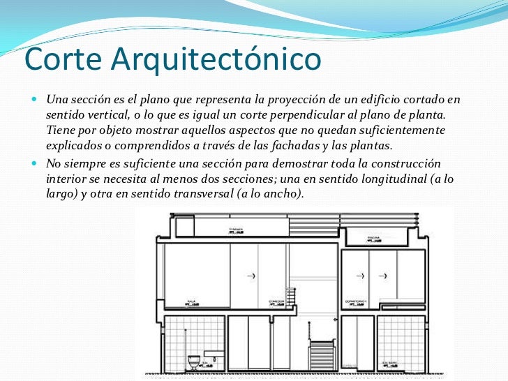 Que Es El Corte En Arquitectura