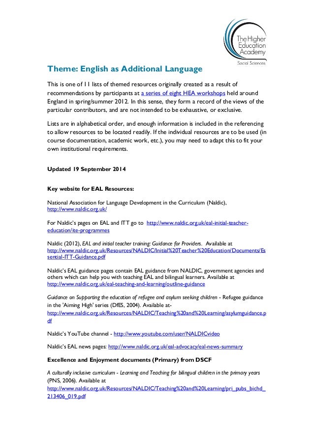 english as an additional language 1 how schools tailor tuition for their learners with english as an additional language pupils learning english as an additional language (eal) share many common. english as an additional language 1 how schools tailor tuition for their learners with english as an additional language pupils learning english as an additional language (eal) share many common.