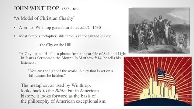 analysis of john winthrop s sermon a model of christian charity 1630 John cotton gave his notable sermon god’s promise to his plantation in 1630 to a group of cotton, winthrop a model of christian charity (1630. analysis of john winthrop s sermon a model of christian charity 1630 John cotton gave his notable sermon god’s promise to his plantation in 1630 to a group of cotton, winthrop a model of christian charity (1630.