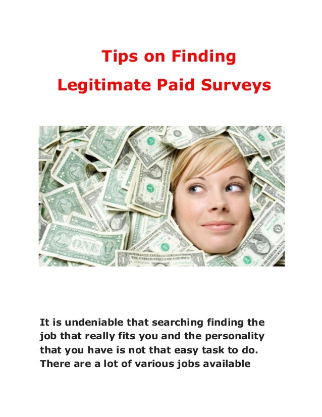 make money doing surveys legit