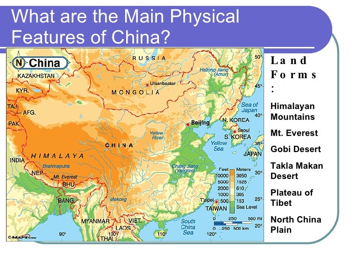Landforms Of East Asia 67