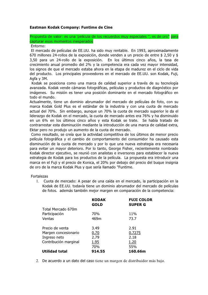 eastman kodak harvard case study eastman kodak harvard case study