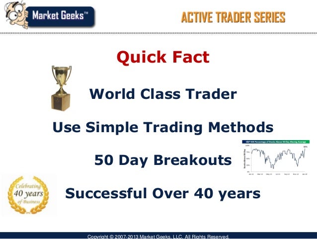 Simple swing trading strategy