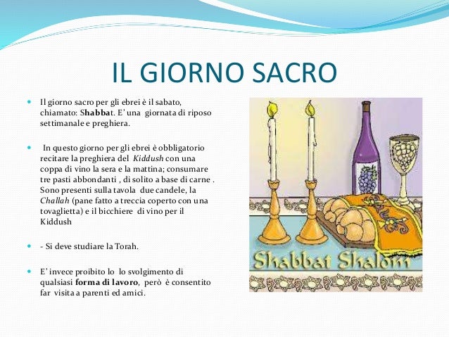 Giorno Di Festa Per Gli Ebrei