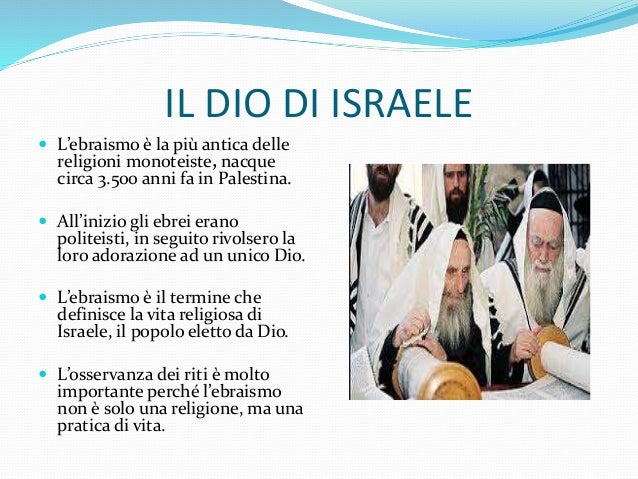 Il Nome Del Dio Degli Ebrei Ebraismo