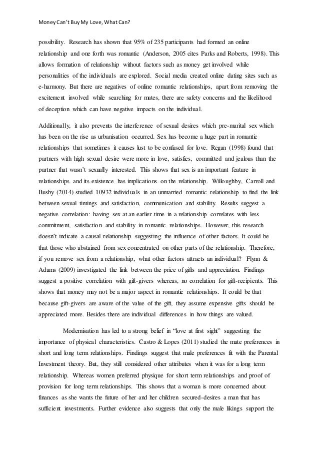 Marriage and family life essay