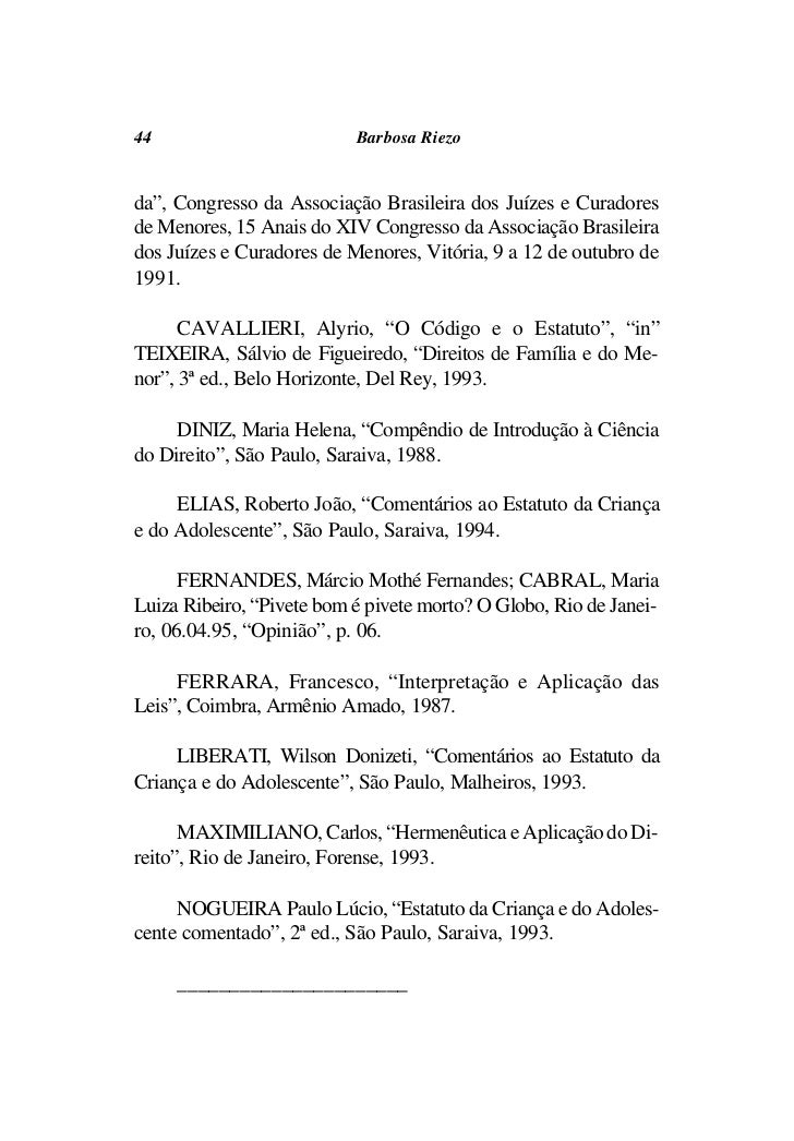 Artigo 33 eca