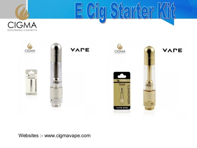 E cig starter kit liquid