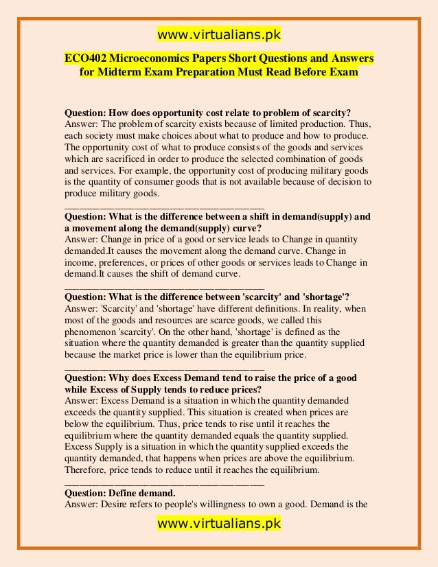 Microeconomics topics for research paper