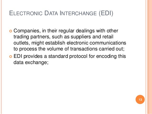 research paper on electronic data interchange research paper on electronic data interchange
