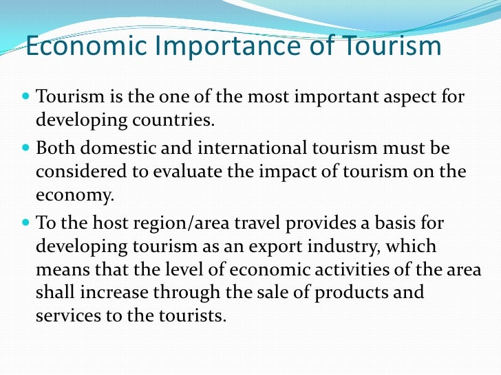 What is the importance of geography in tourism?   answers