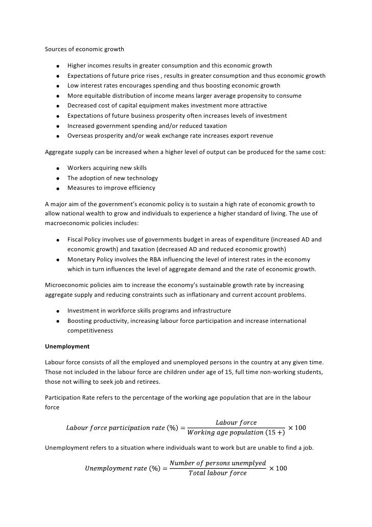 Essay on economic development