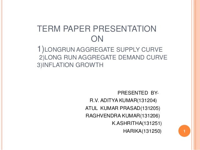 Macroeconomics term paper