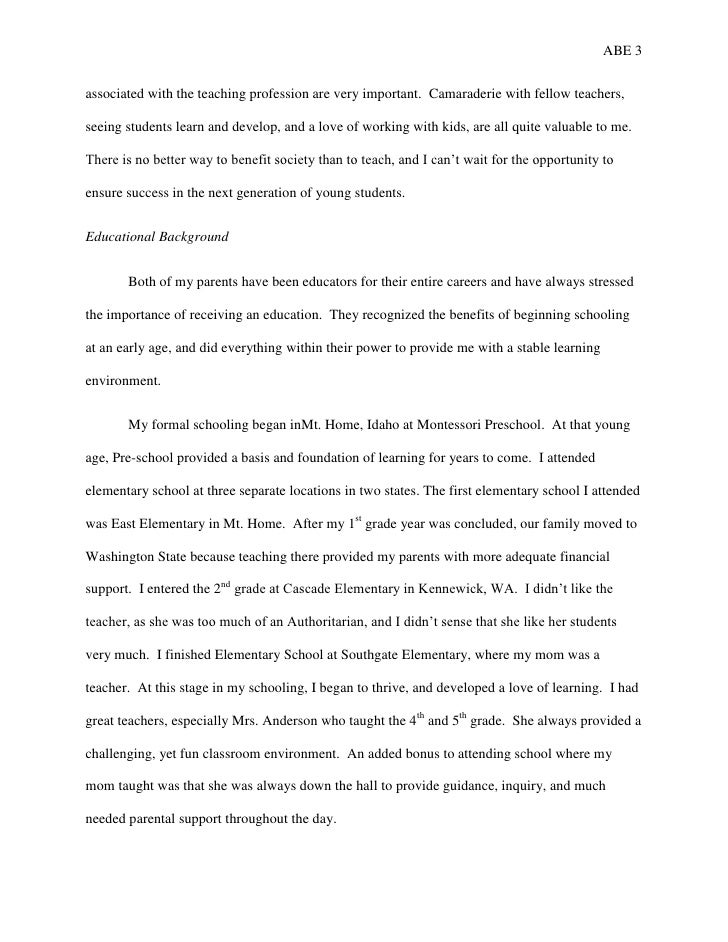 Teaching as a profession essay