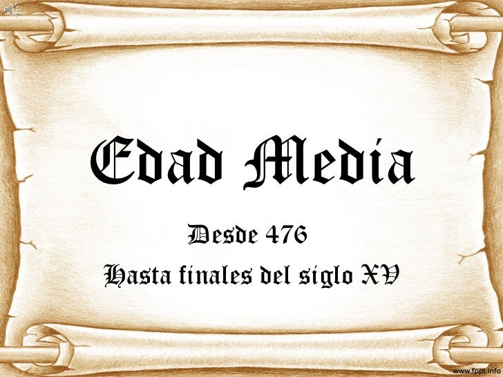 EDAD MEDIA LITERATURA edad media literatura: