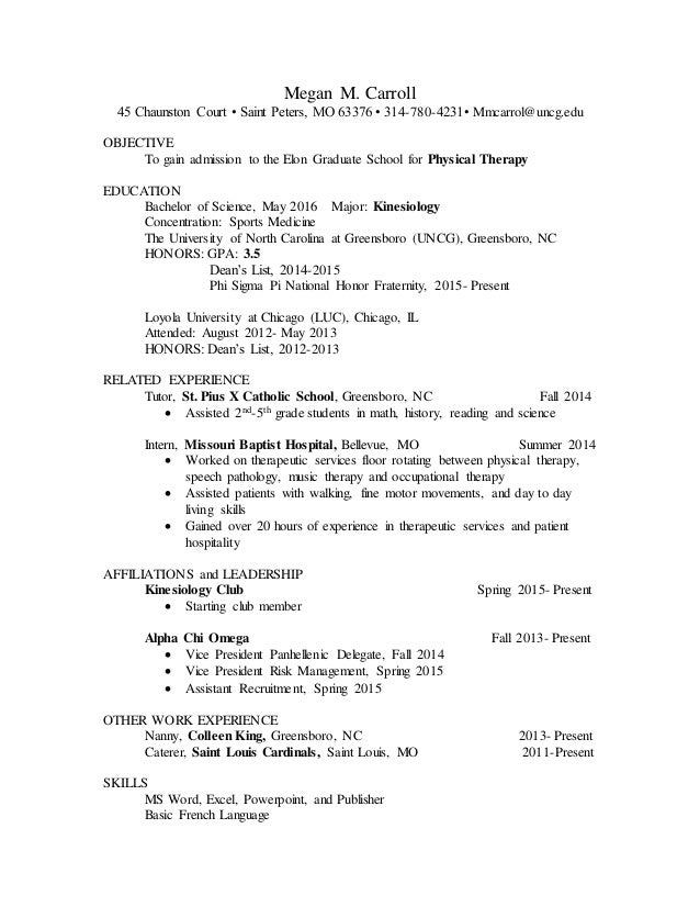 resume exle objectives resume objective for kinesiology 28 images resume exle objectives resume objective for kinesiology 28 images