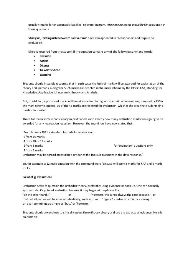 Past Exam Papers for AS and A2 Economics | Economics Help