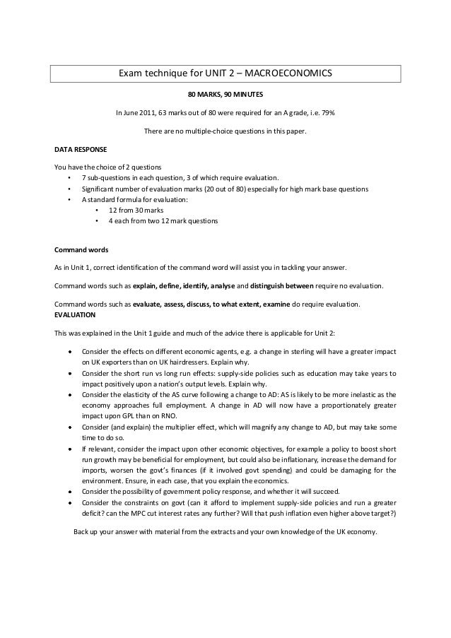 Economics custom papers