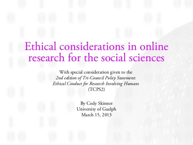 ethical considerations in research ethical considerations in research