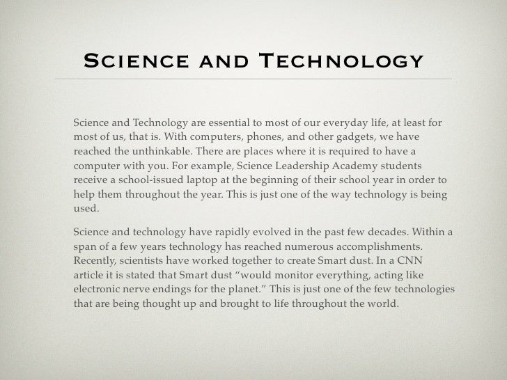 Essay On Technology In Everyday Life Free Technology Essays And Papers Electronic Technologies In Everyday Life Hku Common Core