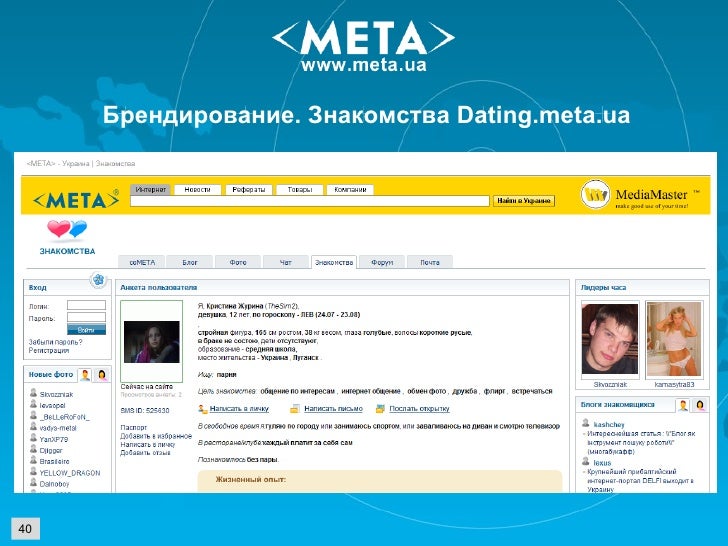 Meta Знакомство Знакомство meta