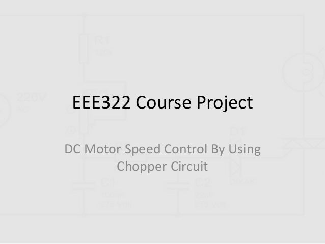 Dc motor control thesis