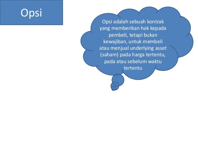Stock options adalah