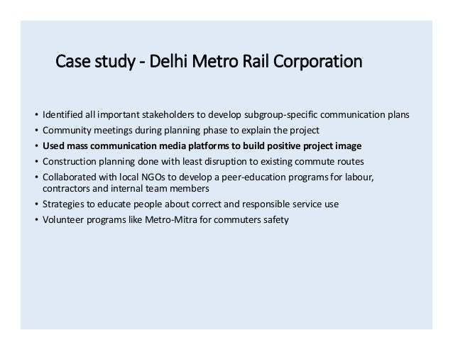 literature review of dmrc