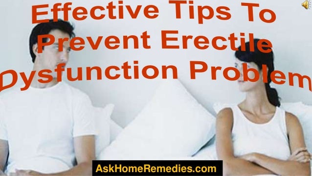 Effective tips to prevent erectile dysfunction problem
