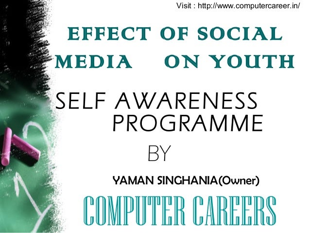 Effects of social media on youth   slideshare