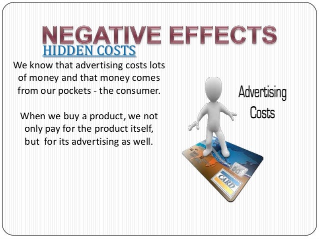 Essay about advertising effects