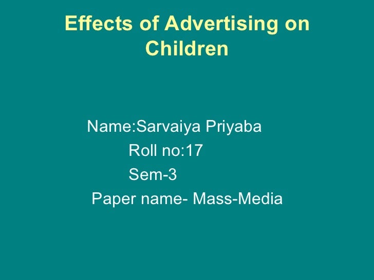 the impact of media on children essay the impact of media on children essay