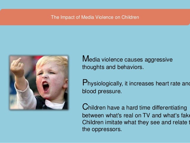 Media Violence and Its Influence on Children