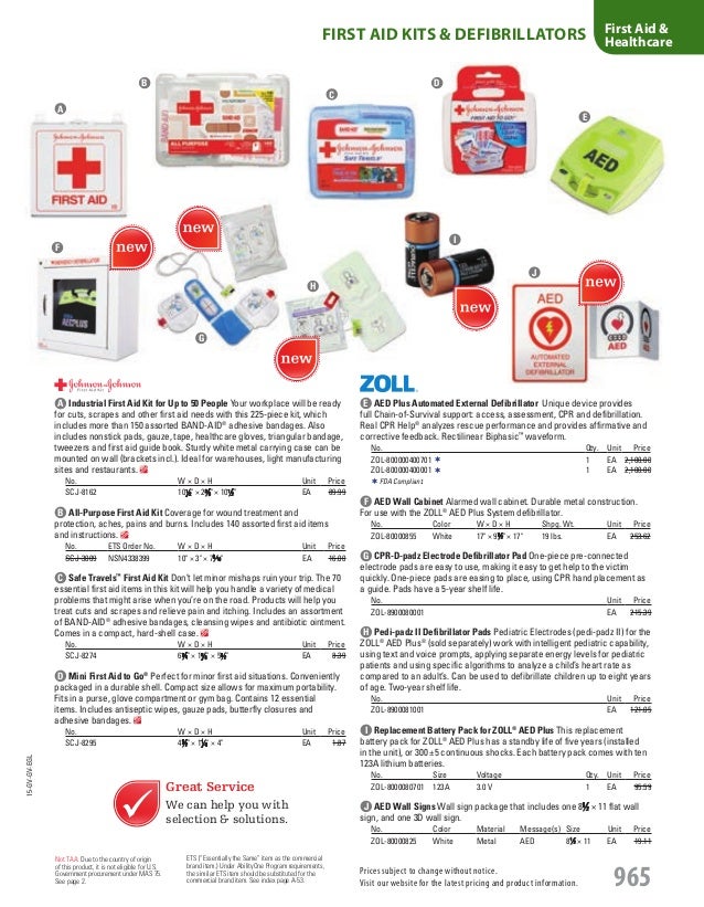 Commercial first aid kit image