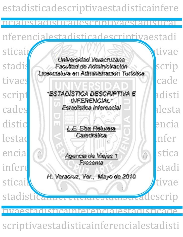 ESTADISTICA TURISTICA estadistica turistica: