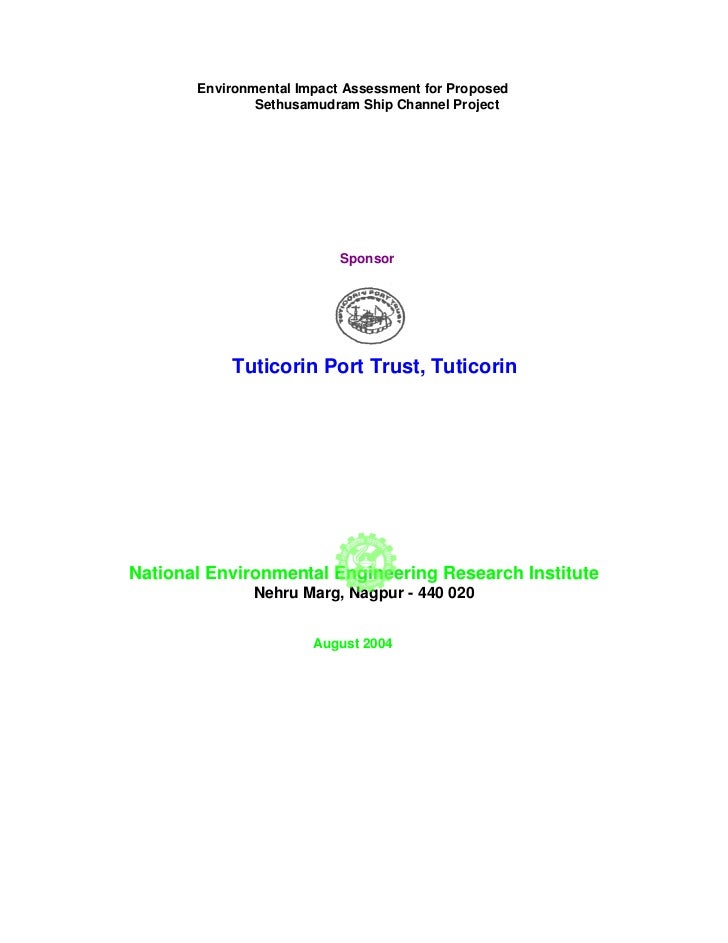 Example of environmental impact assessment project picture